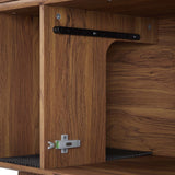 Vera Cat Cabinet in Walnut