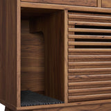 Vera Cat Cabinet in Walnut