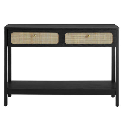 Chaucer Wood Entryway Console Table by Furniture For America
