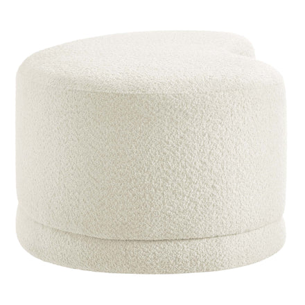 Nimbus 48" Upholstered Ottoman Bench in Cream