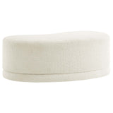 Alesund 48" Upholstered Ottoman Bench in Cream
