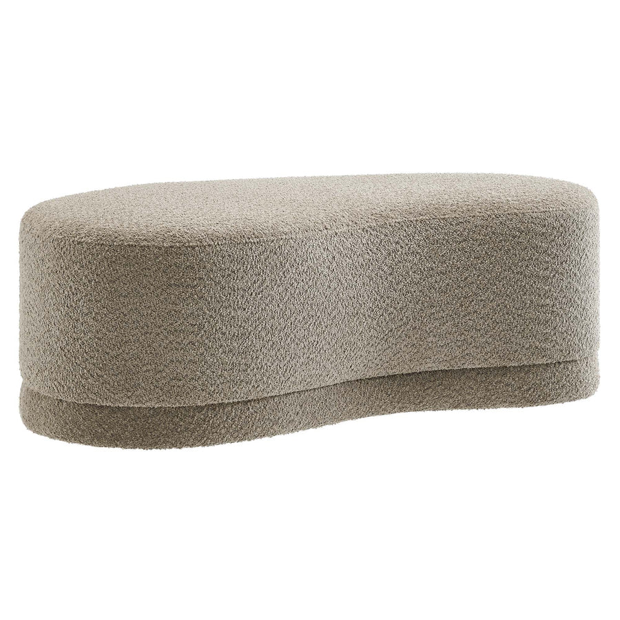 Alesund 48" Upholstered Ottoman Bench in Oat