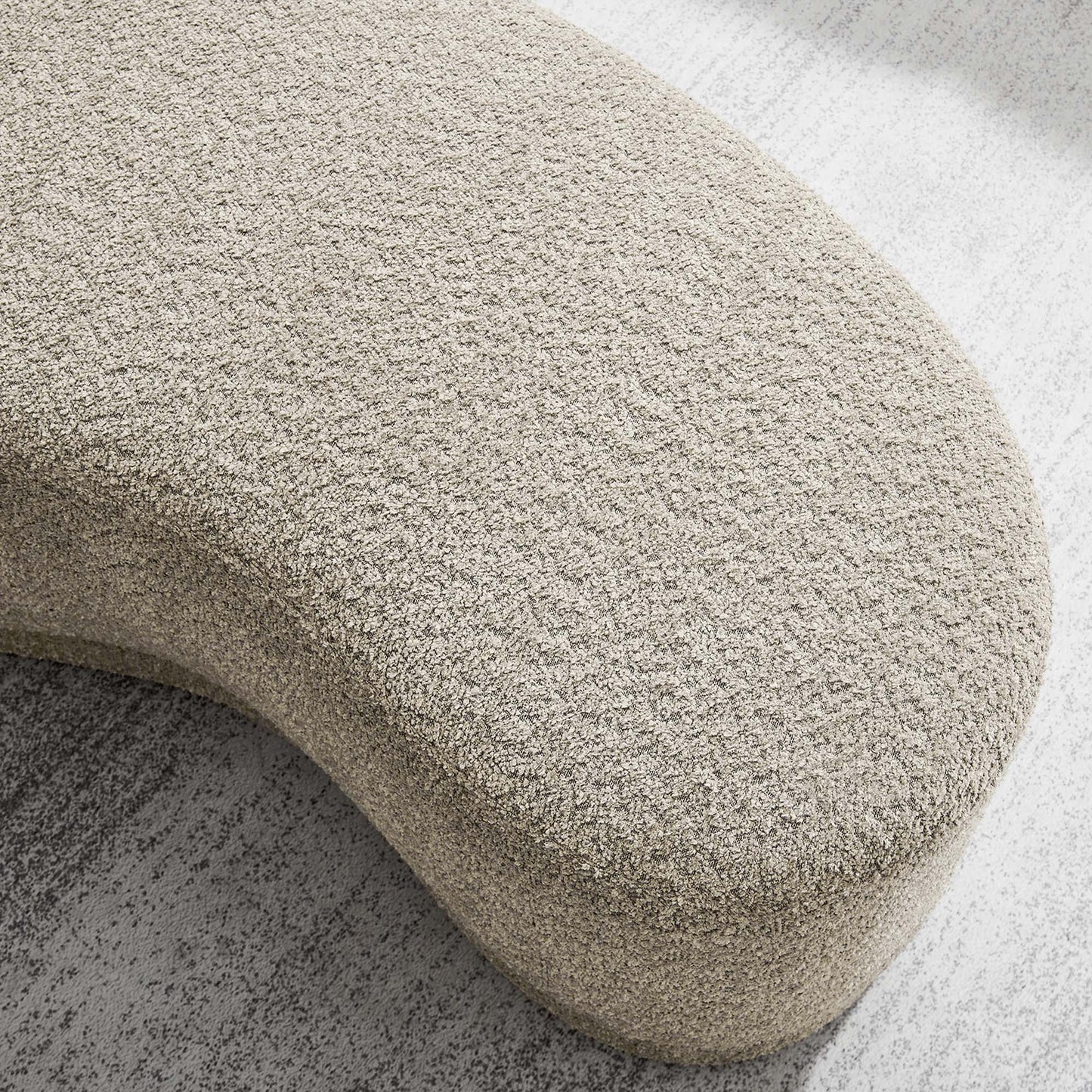 Nimbus 48" Upholstered Ottoman Bench by Furniture For America