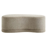 Alesund 48" Upholstered Ottoman Bench in Oat