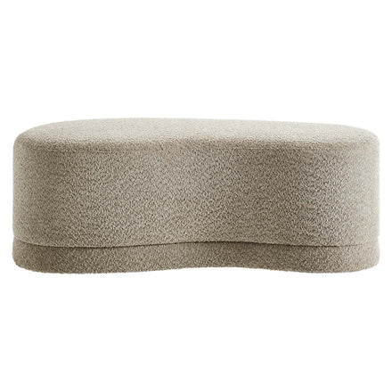 Nimbus 48" Upholstered Ottoman Bench in Oat