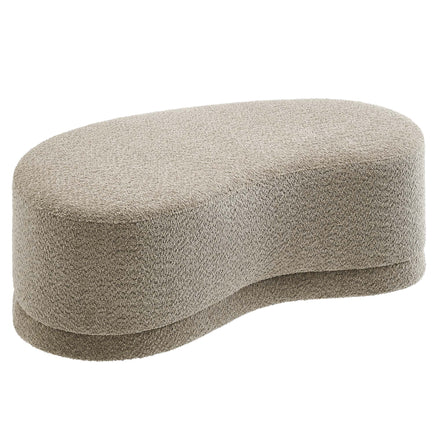 Nimbus 48" Upholstered Ottoman Bench in Oat