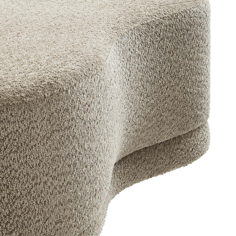 Alesund 48" Upholstered Ottoman Bench in Oat