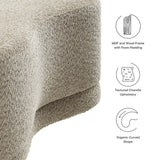Alesund 48" Upholstered Ottoman Bench in Oat