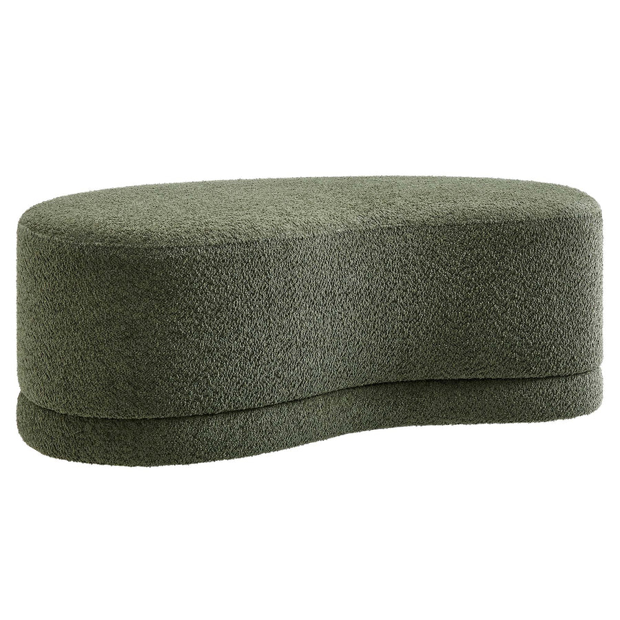 Alesund 48" Upholstered Ottoman Bench in Sage