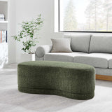 Alesund 48" Upholstered Ottoman Bench in Sage