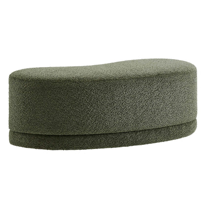 Nimbus 48" Upholstered Ottoman Bench by Furniture For America