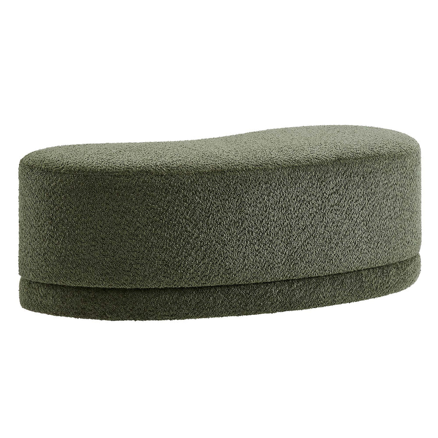 Alesund 48" Upholstered Ottoman Bench in Sage