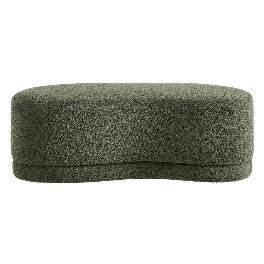 Alesund 48" Upholstered Ottoman Bench in Sage