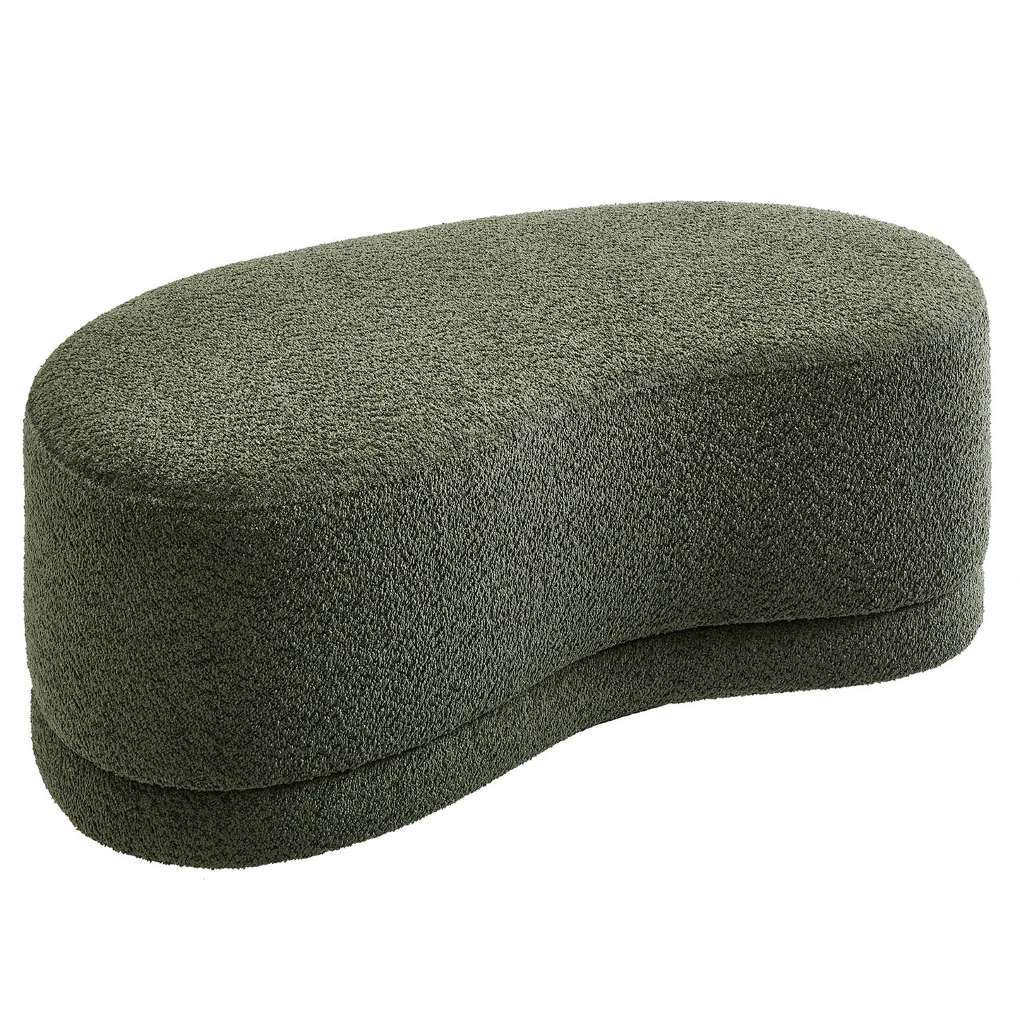 Nimbus 48" Upholstered Ottoman Bench by Furniture For America