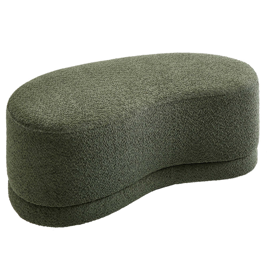 Alesund 48" Upholstered Ottoman Bench in Sage