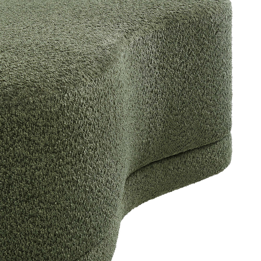 Alesund 48" Upholstered Ottoman Bench in Sage