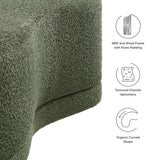 Alesund 48" Upholstered Ottoman Bench in Sage