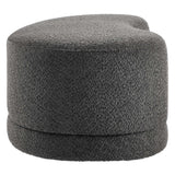 Alesund 48" Upholstered Ottoman Bench in Cast Slate