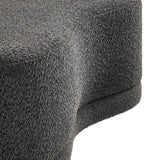 Alesund 48" Upholstered Ottoman Bench in Cast Slate