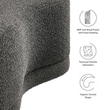 Alesund 48" Upholstered Ottoman Bench in Cast Slate