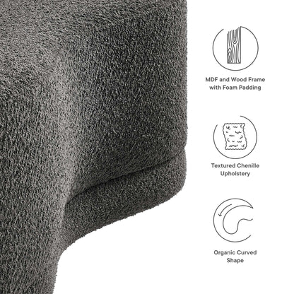 Nimbus 48" Upholstered Ottoman Bench by Furniture For America