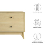 Maderuelo 43" Wood Grain Accent Cabinet in Natural White