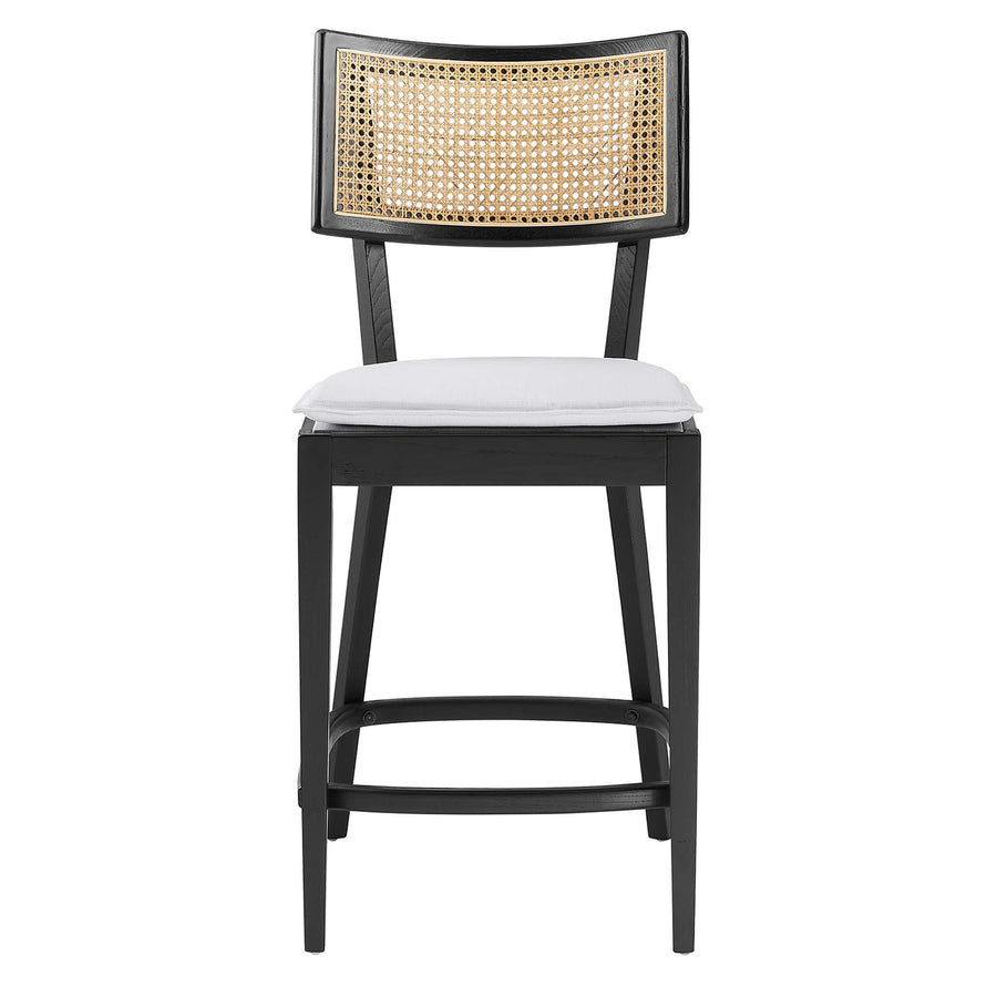 Bough Wood Counter Stools Set of 2 in Black White