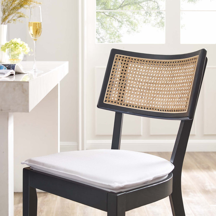 Bough Wood Counter Stools Set of 2 in Black White