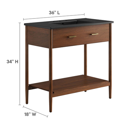 Zaire 36" Bathroom Vanity by Furniture For America