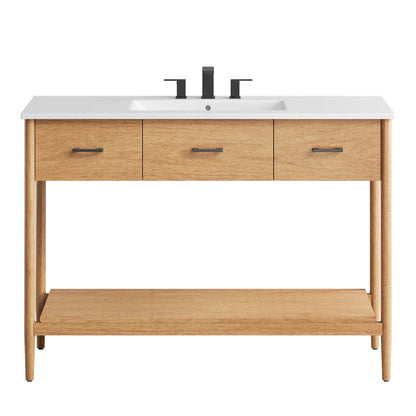 Zaire 48" Single Sink Bathroom Vanity by Furniture For America