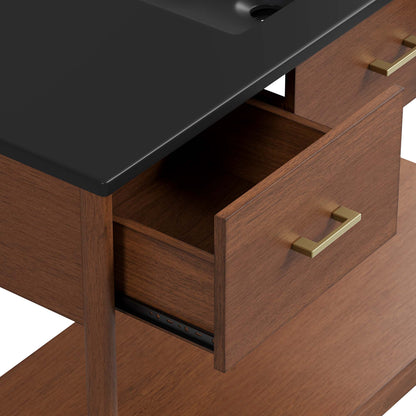 Zaire 48" Single Sink Bathroom Vanity by Furniture For America