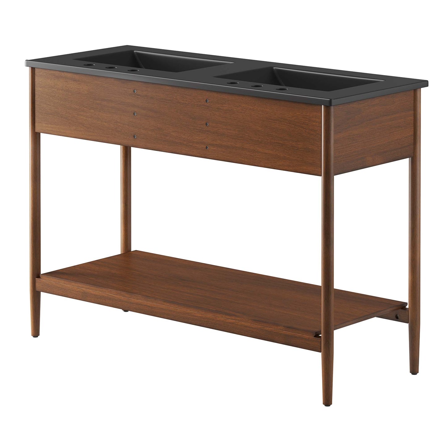 Zaire 48" Double Sink Bathroom Vanity by Furniture For America