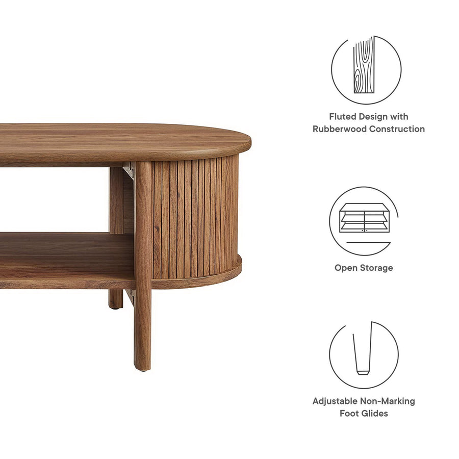 Marlon Coffee Table in Walnut