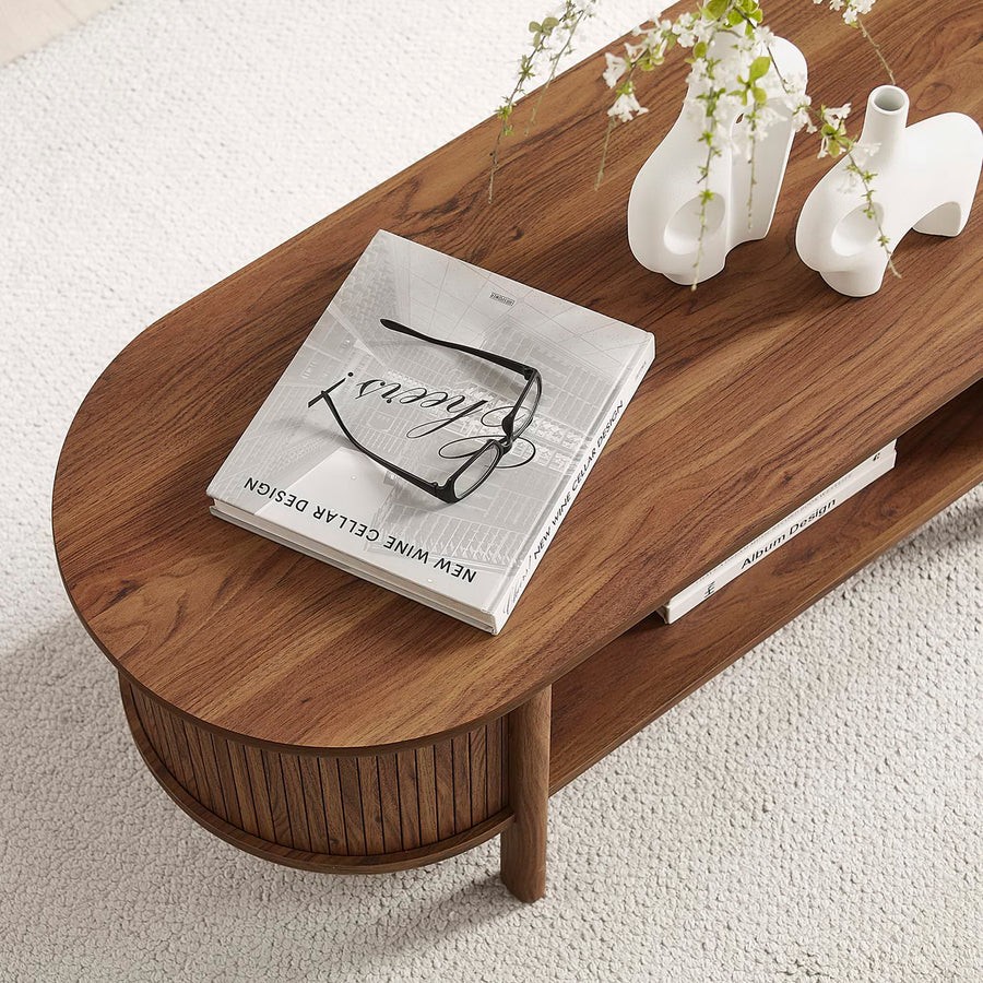 Marlon Coffee Table in Walnut
