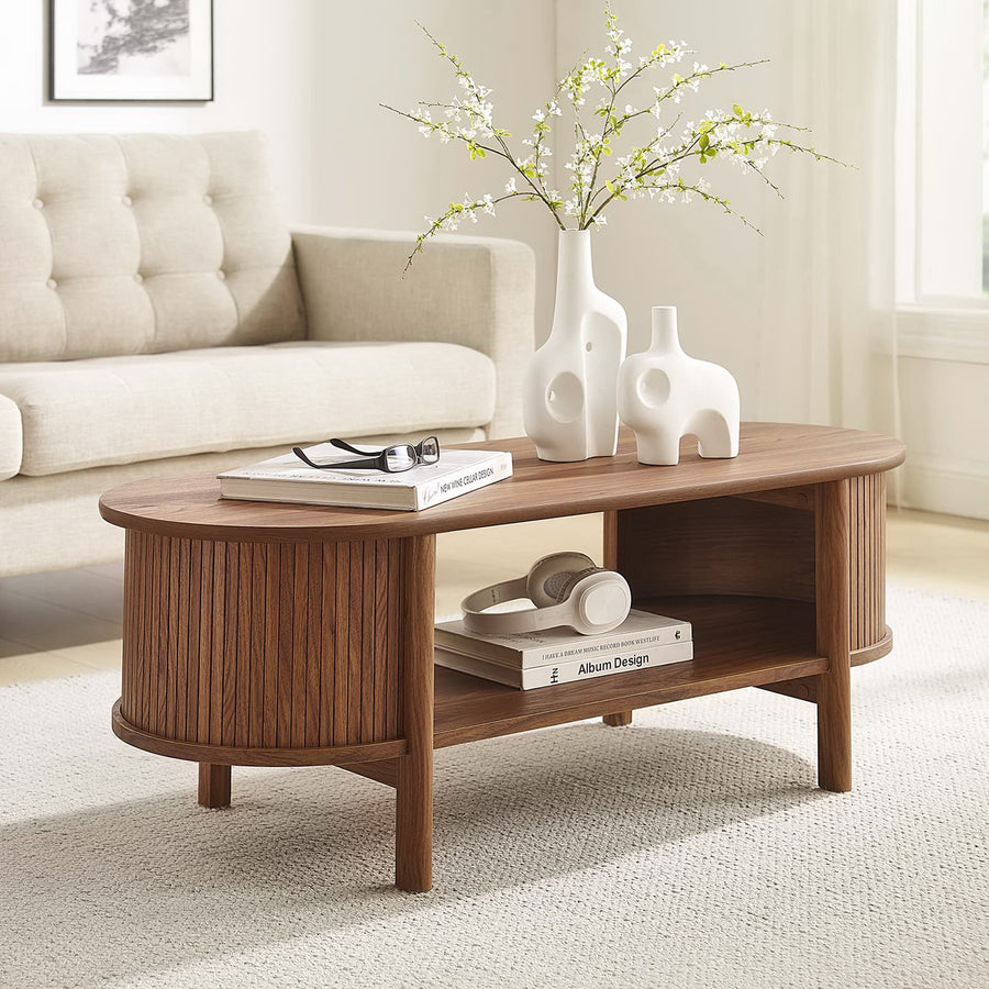 Marlon Coffee Table in Walnut