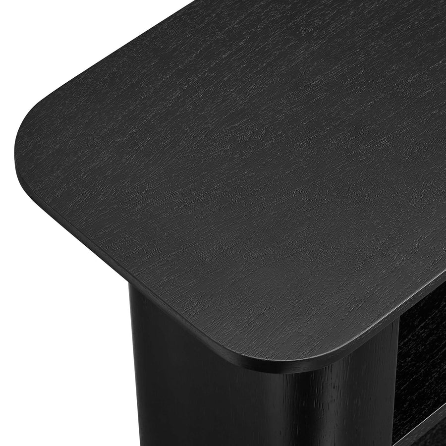 Heledd 57" Console Table in Black