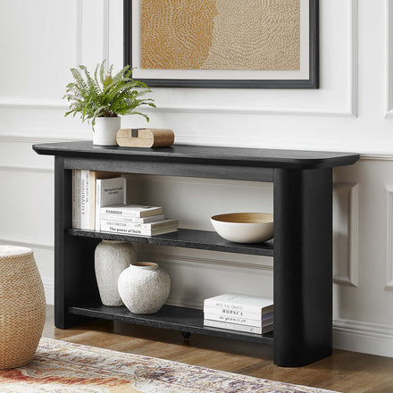 Calix 57" Console Table in Black