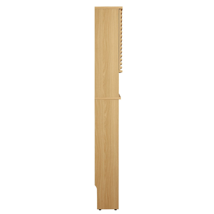 Vera Over the Toilet Bathroom Storage Cabinet in Oak