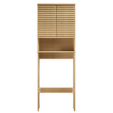 Vera Over the Toilet Bathroom Storage Cabinet in Oak