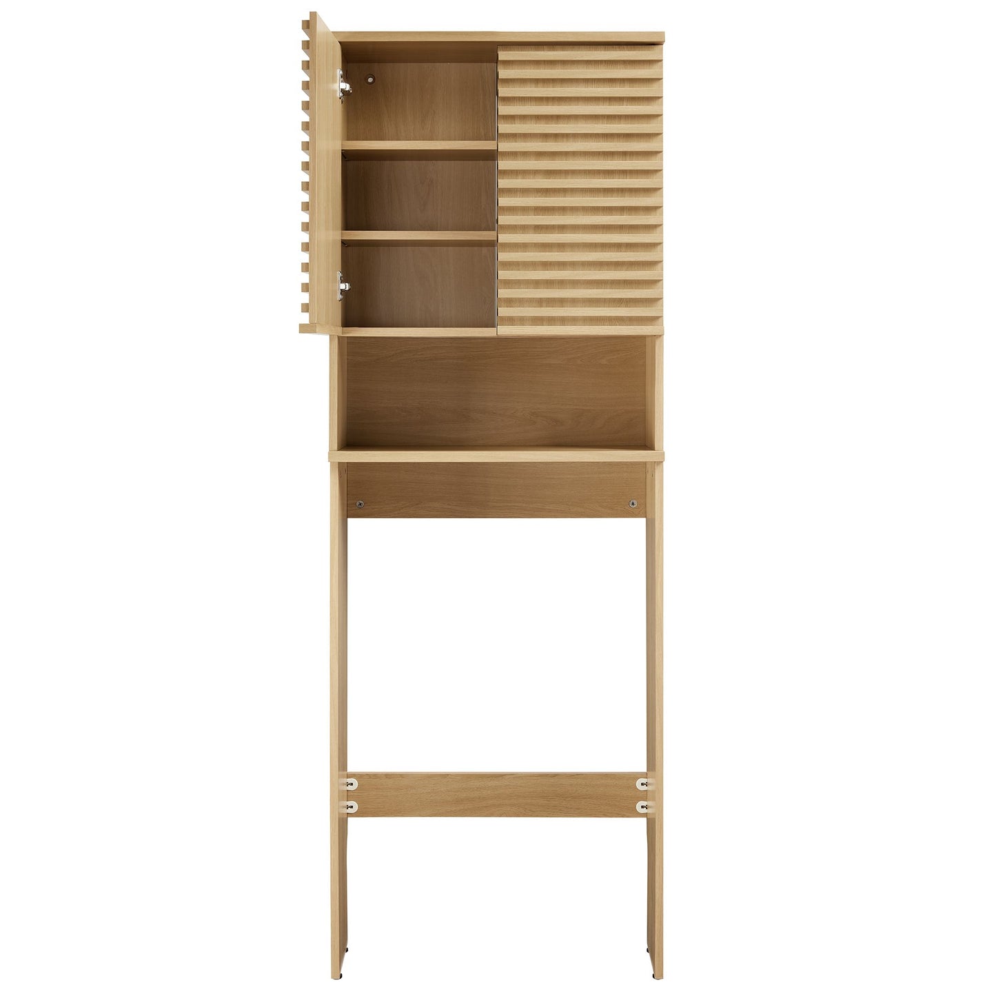 Vera Over the Toilet Bathroom Storage Cabinet in Oak