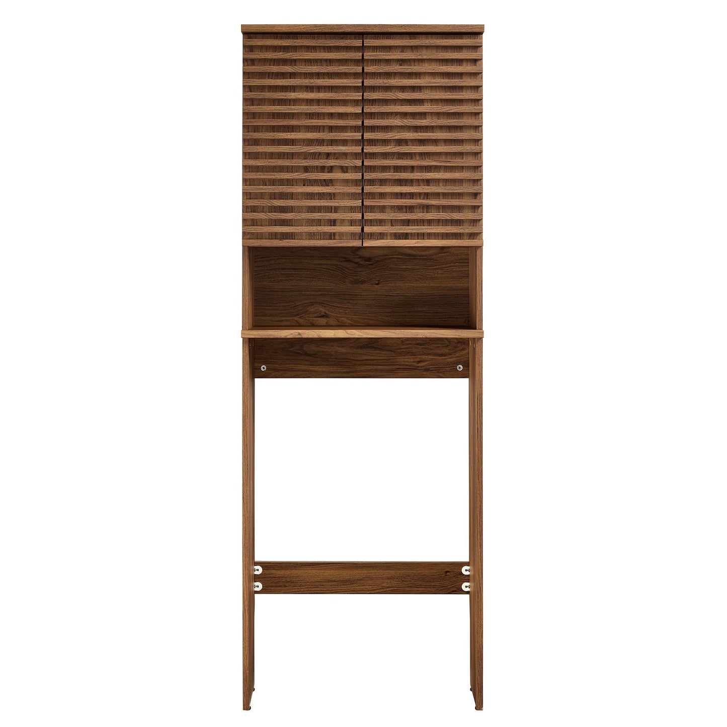 Vera Over the Toilet Bathroom Storage Cabinet in Walnut