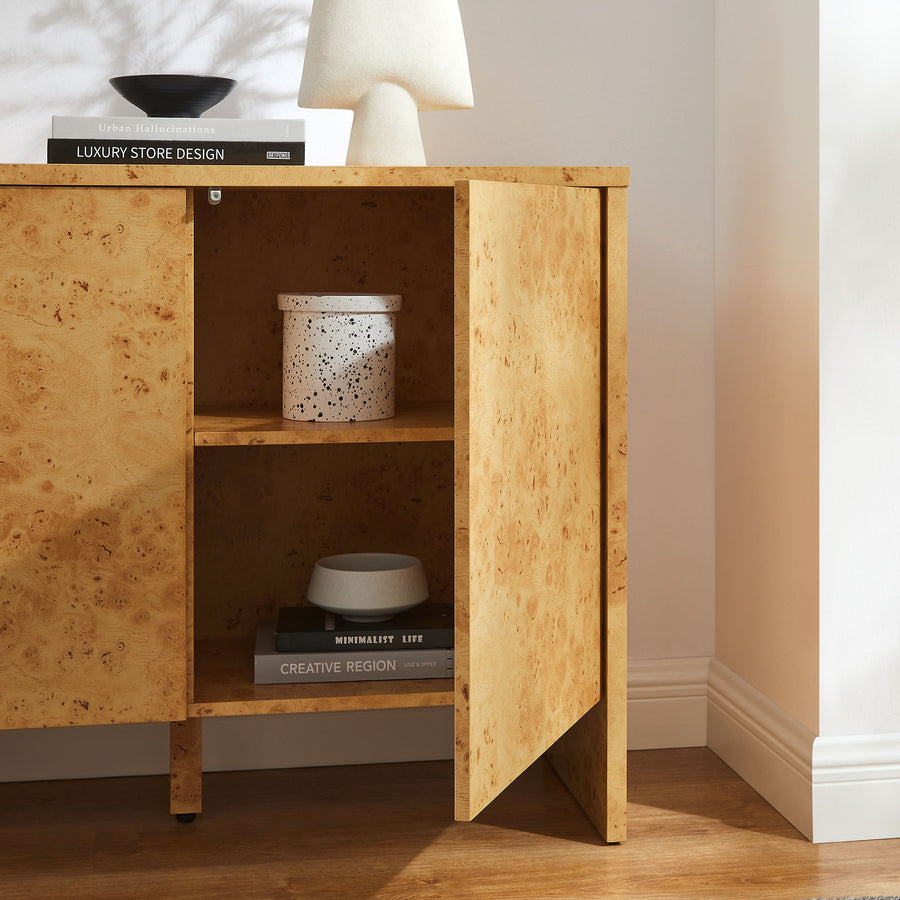Haven 40" Burl Wood Sideboard in Natural