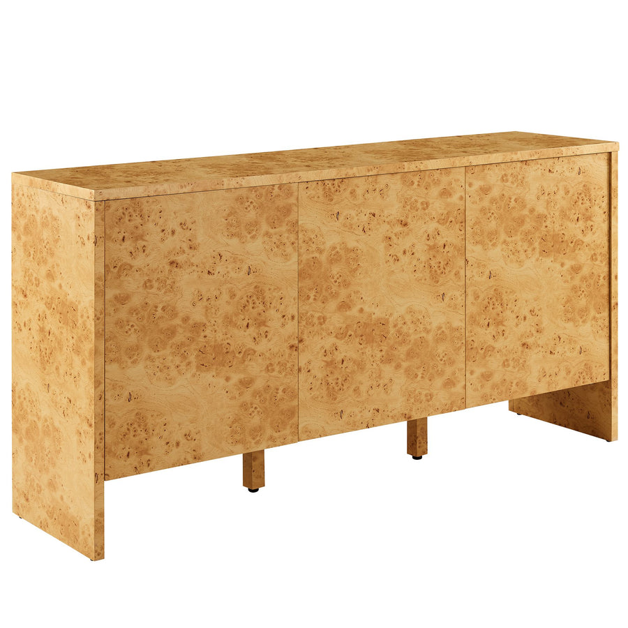 Haven 60" Burl Wood Sideboard in Natural