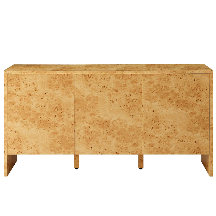 Haven 60" Burl Wood Sideboard in Natural