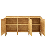 Haven 60" Burl Wood Sideboard in Natural