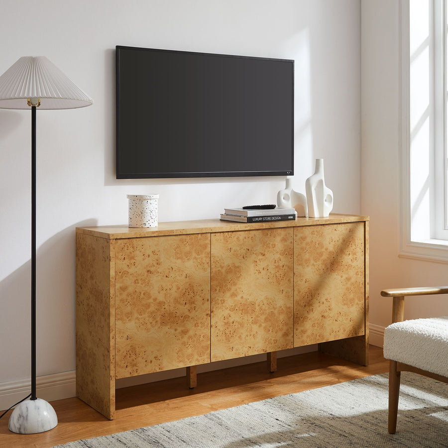 Haven 60" Burl Wood Sideboard in Natural