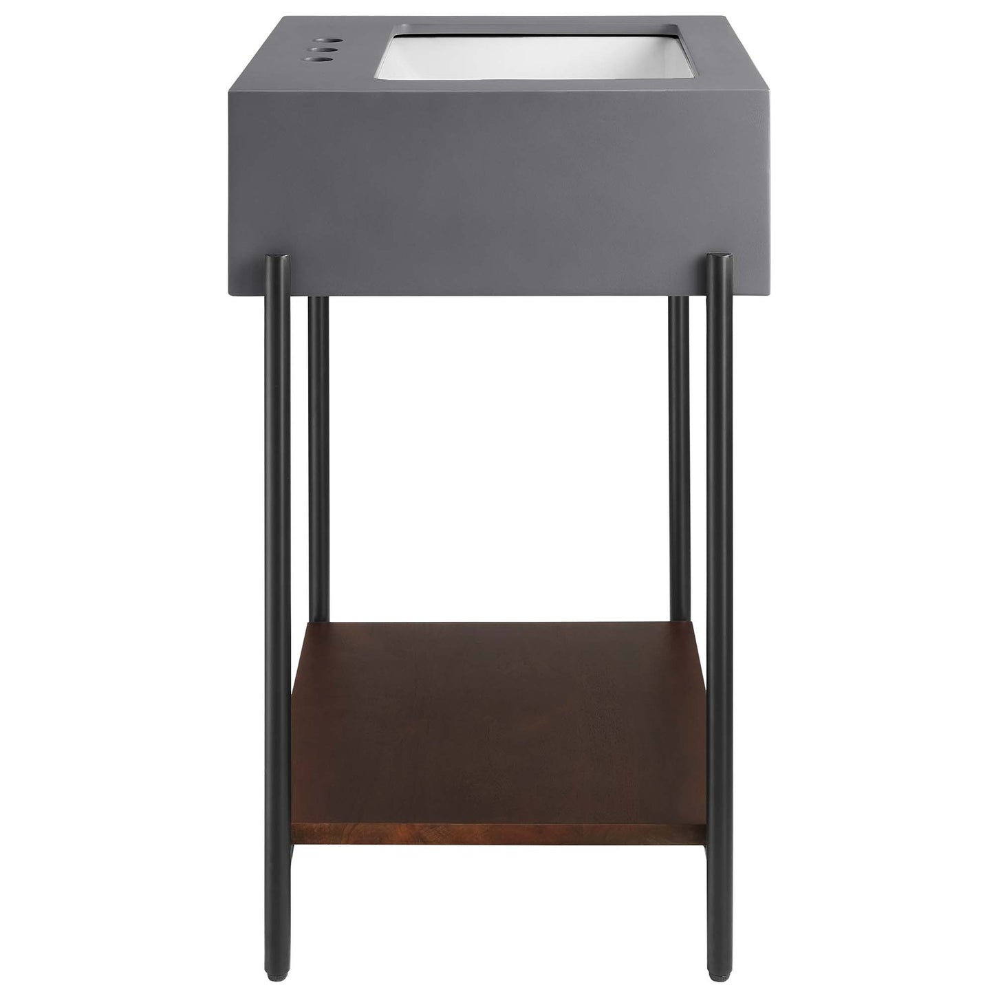 Etch 24" Bathroom Vanity with Sink by Furniture For America