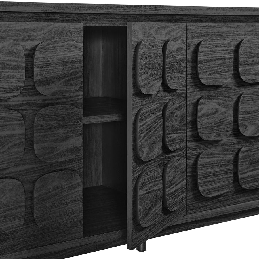 Baga 61" Sideboard in Black