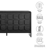 Baga 61" Sideboard in Black