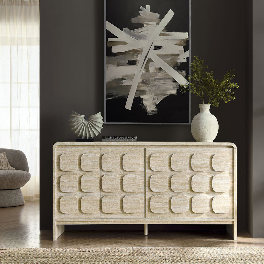 Baga 61" Sideboard in Travertine